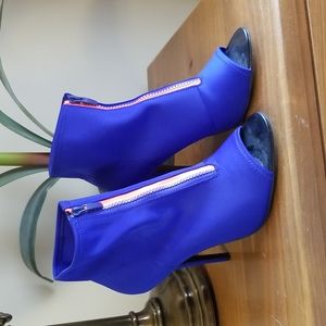 Aldo Blue and Salmon Boots